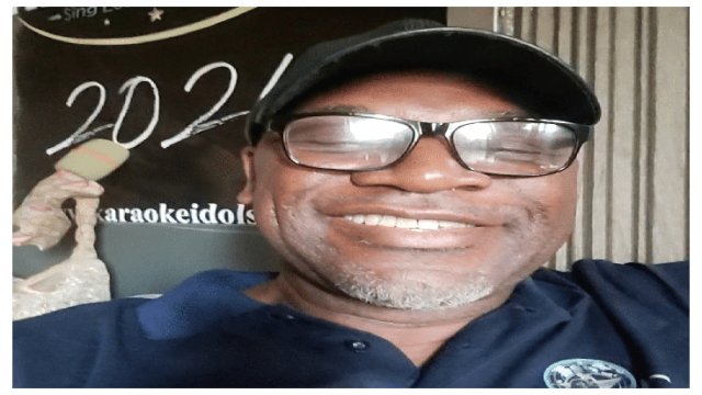 Ohio Giwa-Amu A.K.A  Karaoke Captain MUG SHOT